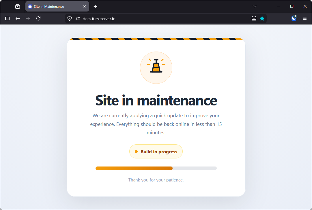 maintenance